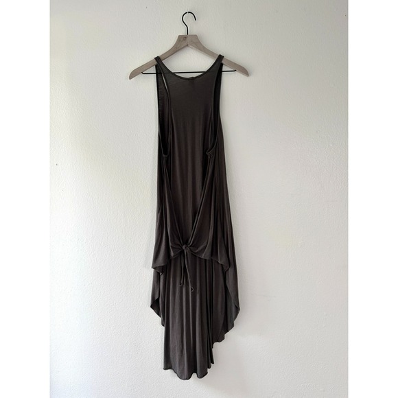 We The Free Free People Brown Size M Tank Dress  Asymmetrical Hem Boho Festival - Picture 2 of 10